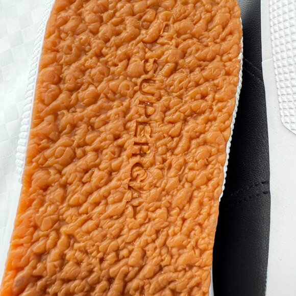 NEW! Unisex Superga Black Nappa Leather Sneakers - Picture 11 of 13